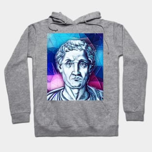 Anicius Manlius Severinus Boethius Snowy Portrait | Boethius Artwork 13 Hoodie